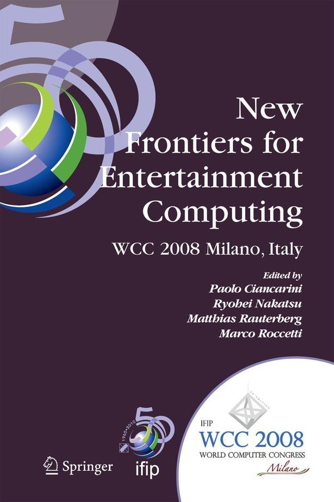 Produktbild: New Frontiers for Entertainment Computing