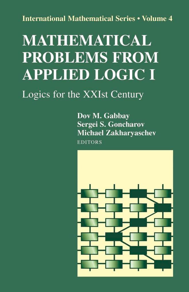 Produktbild: Mathematical Problems from Applied Logic I