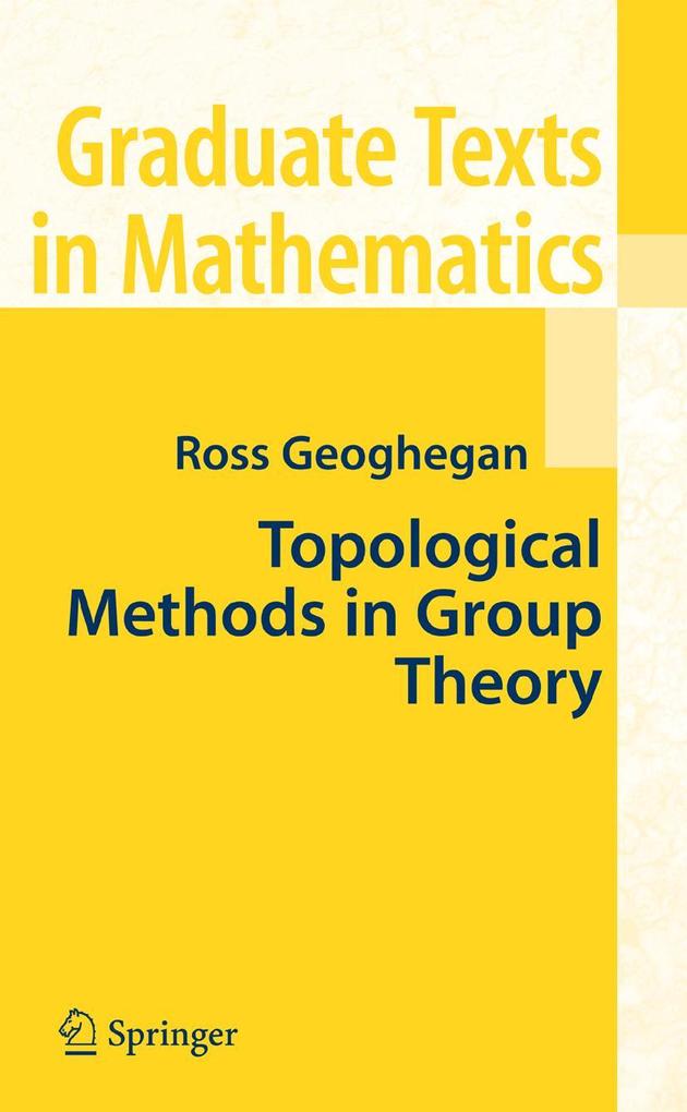 Produktbild: Topological Methods in Group Theory | Ross Geoghegan