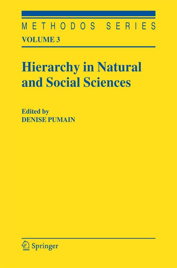Produktbild: Hierarchy in Natural and Social Sciences