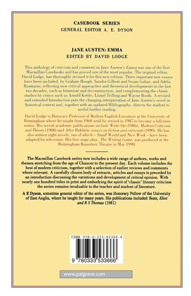 Weitere Ansicht: Jane Austen | David Lodge