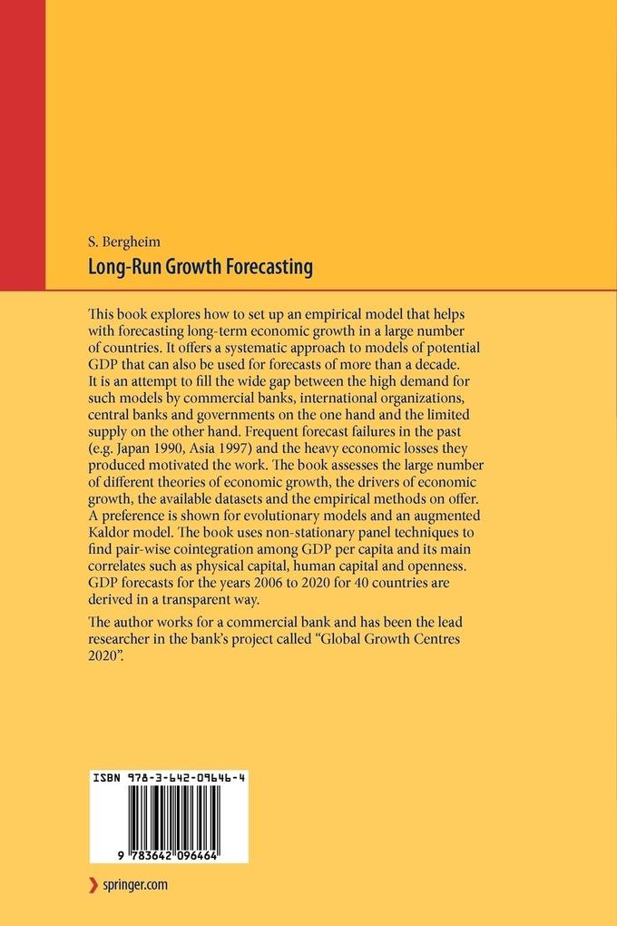 Weitere Ansicht: Long-Run Growth Forecasting | Stefan Bergheim