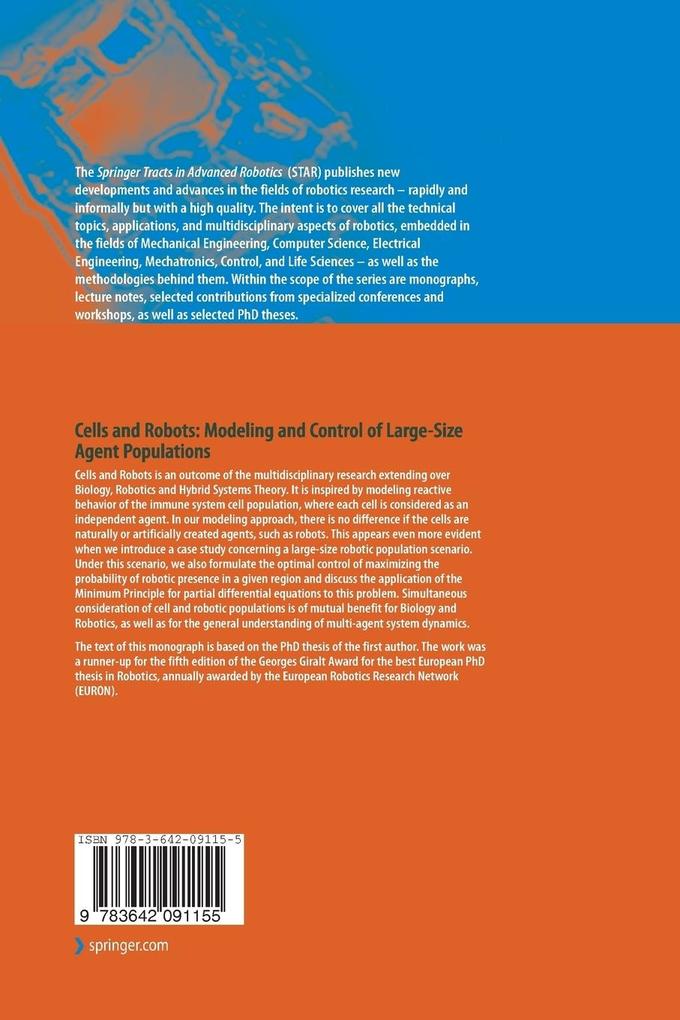 Weitere Ansicht: Cells and Robots | Pedro U. Lima, Dejan Lj. Milutinovic