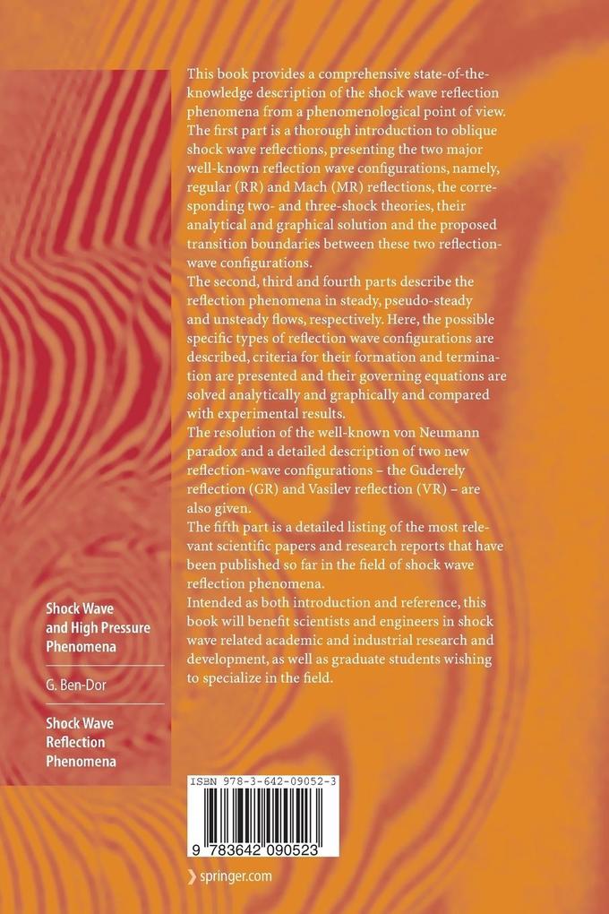Weitere Ansicht: Shock Wave Reflection Phenomena | Gabi Ben-Dor