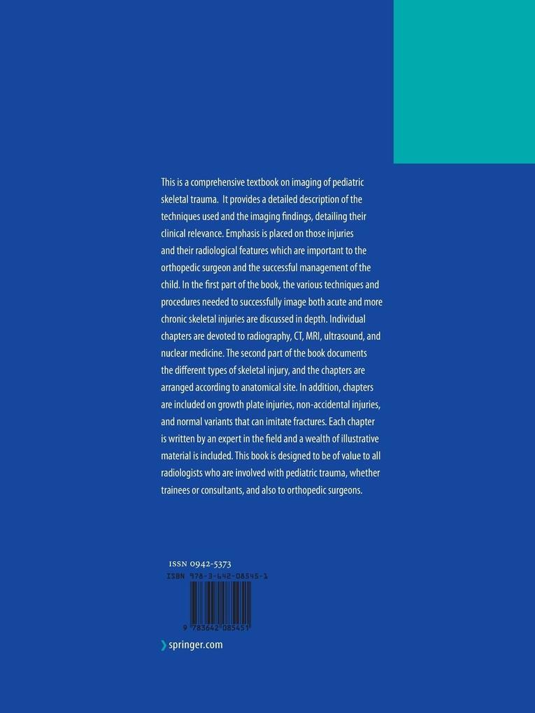 Weitere Ansicht: Imaging in Pediatric Skeletal Trauma | A.L. Baert