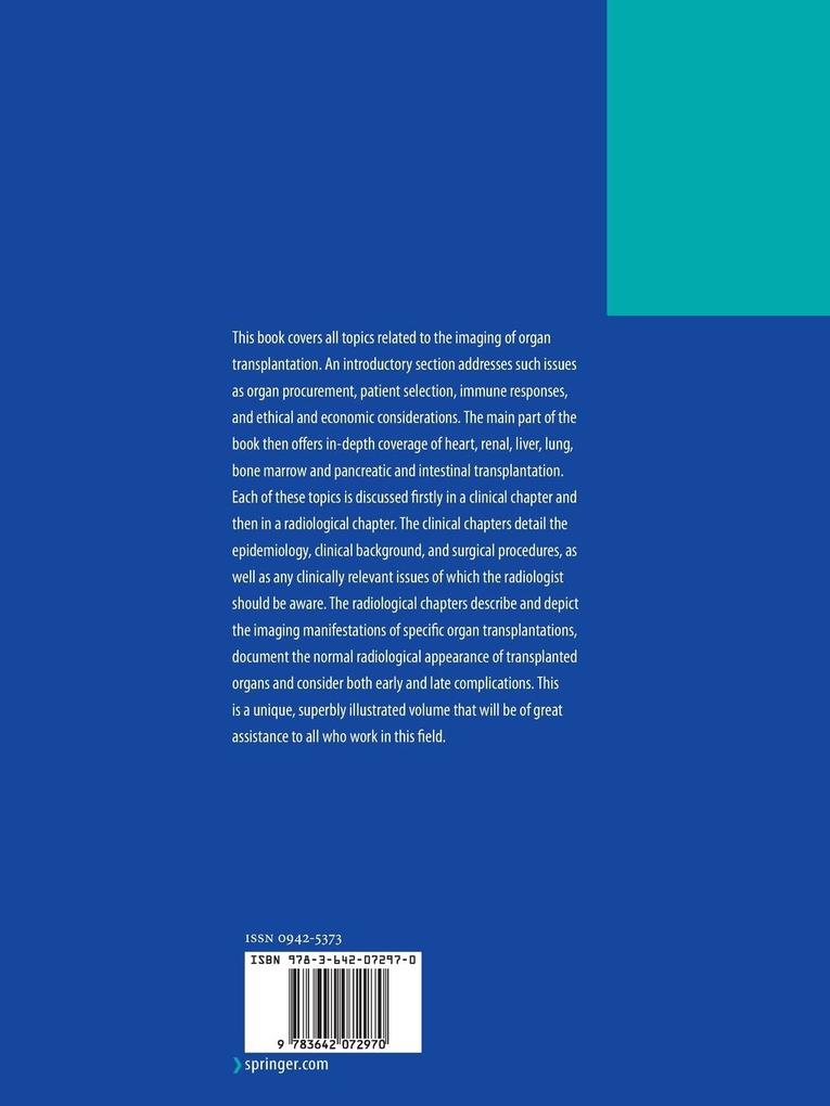 Weitere Ansicht: Imaging in Transplantation | A.L. Baert