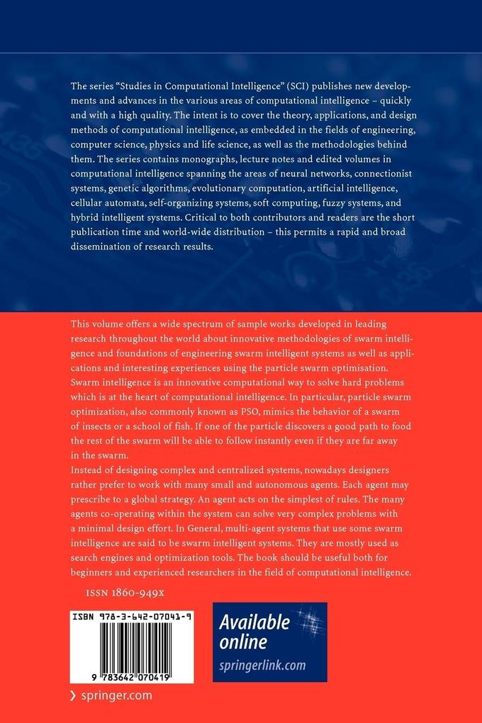 Weitere Ansicht: Swarm Intelligent Systems | Luiza Macedo Mourelle, Nadia Nedjah