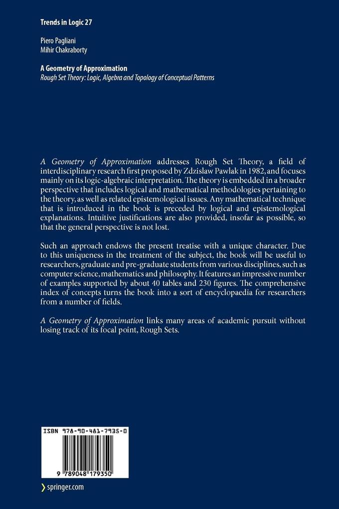 Weitere Ansicht: A Geometry of Approximation | Mihir Chakraborty, Piero Pagliani