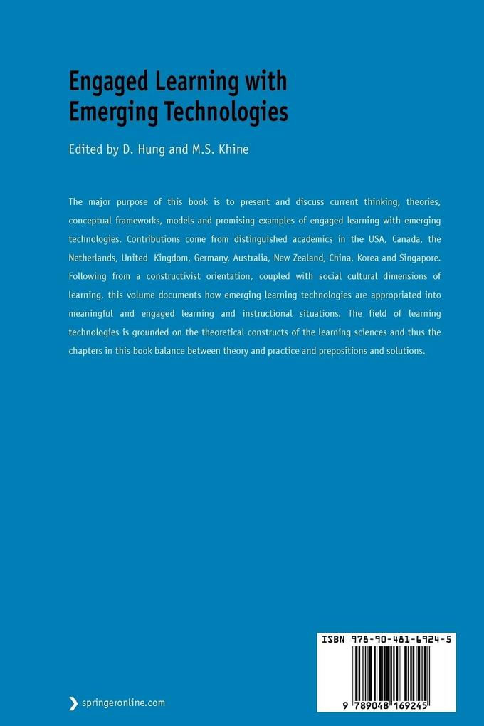 Weitere Ansicht: Engaged Learning with Emerging Technologies