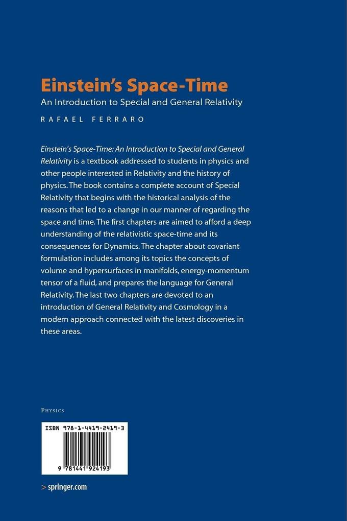 Weitere Ansicht: Einstein's Space-Time | Rafael Ferraro