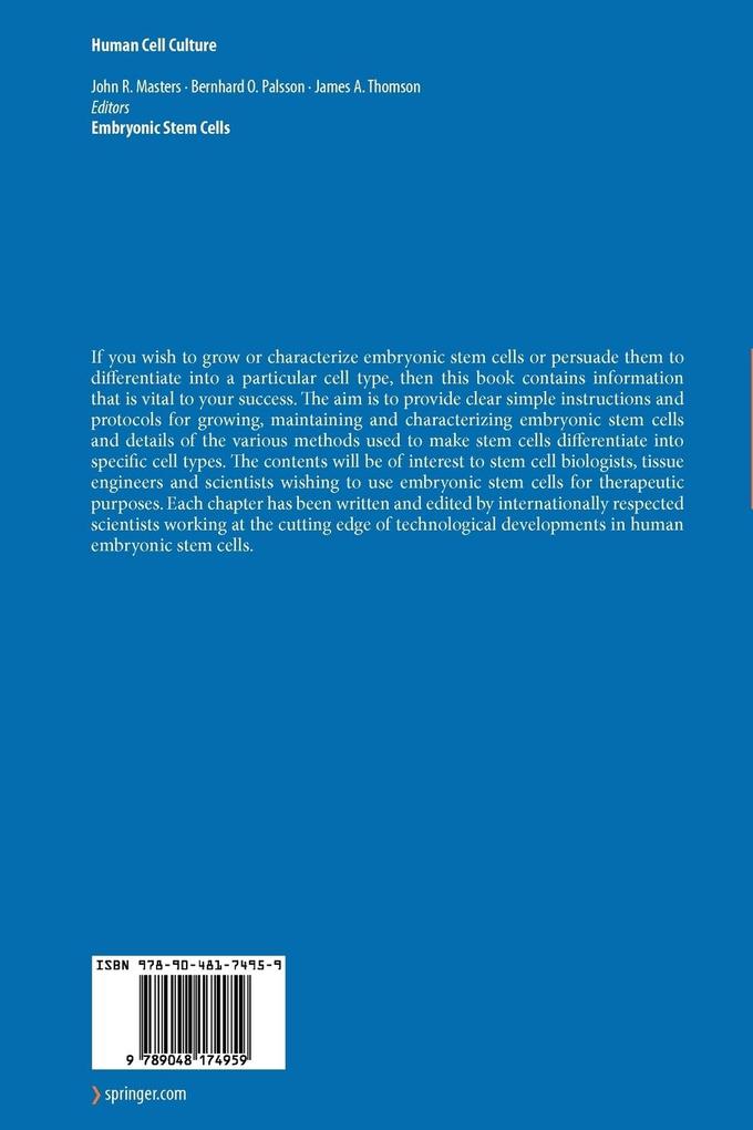 Weitere Ansicht: Embryonic Stem Cells
