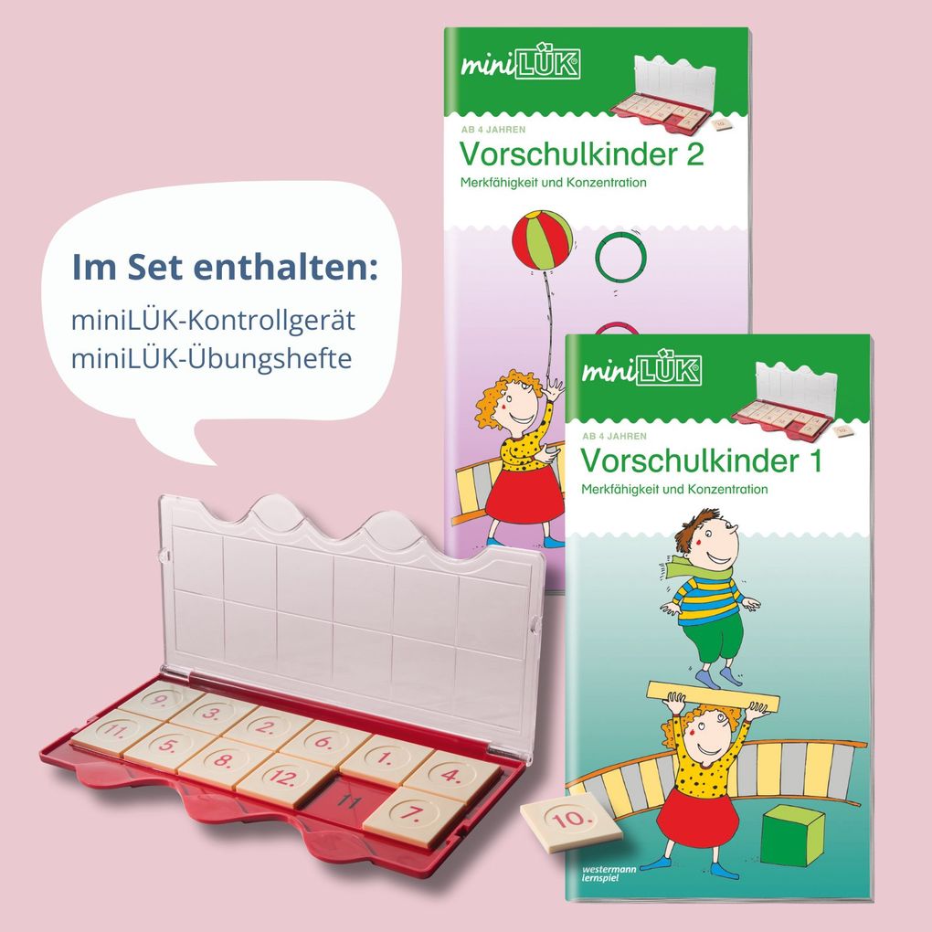 Weitere Ansicht: miniLÜK-Set Übungen für Vorschulkinder