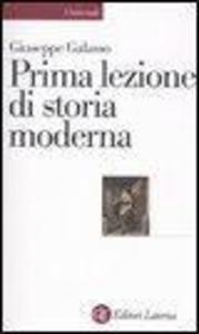 Produktbild: Prima lezione di storia moderna | Giuseppe Galasso