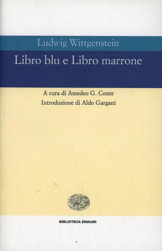 Produktbild: Libro blu e Libro marrone | Ludwig Wittgenstein