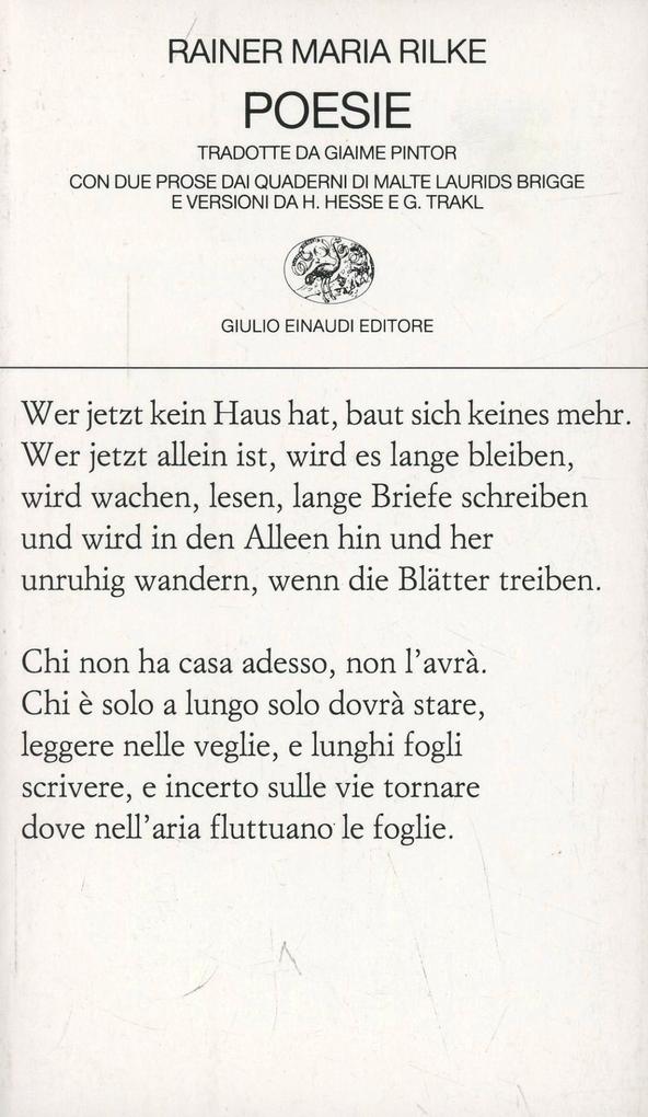 Produktbild: Poesie | Rainer Maria Rilke