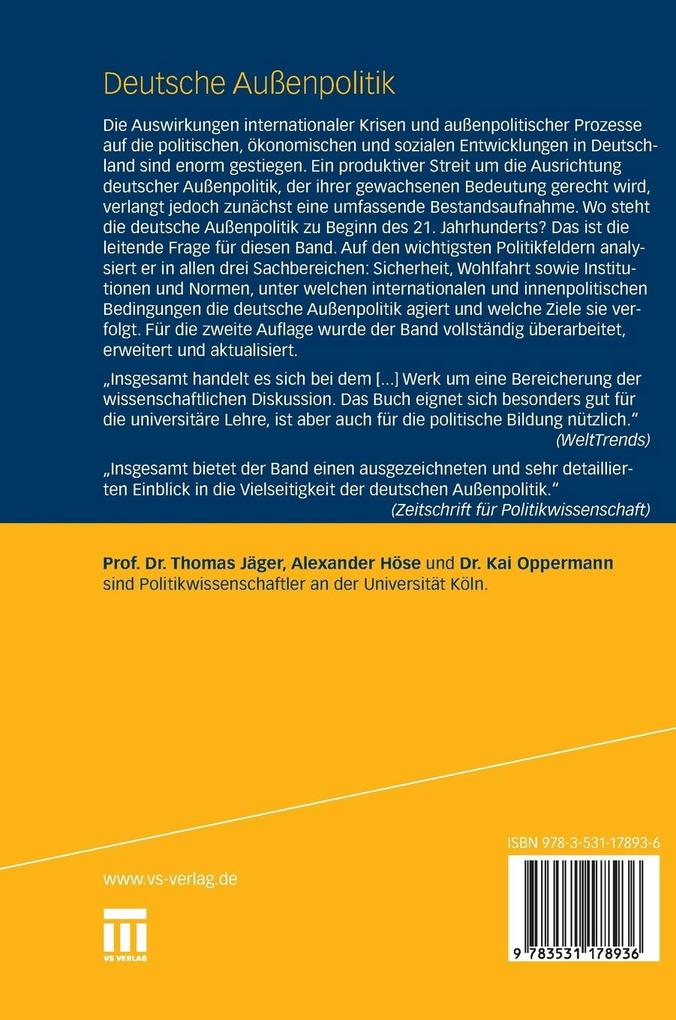 Weitere Ansicht: Deutsche Außenpolitik