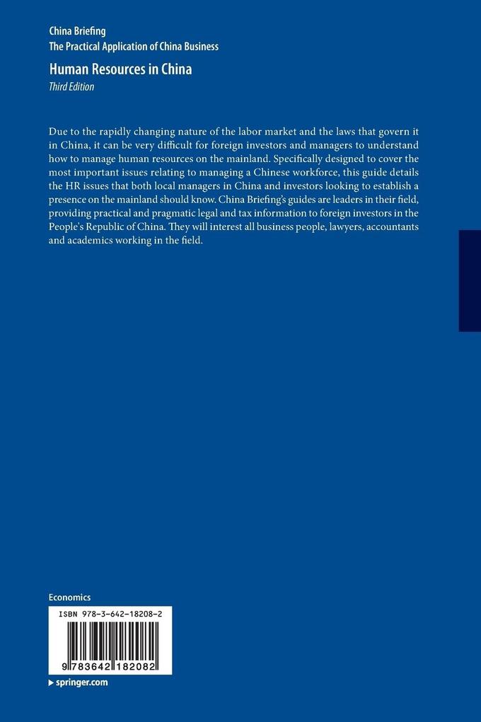 Weitere Ansicht: Human Resources in China