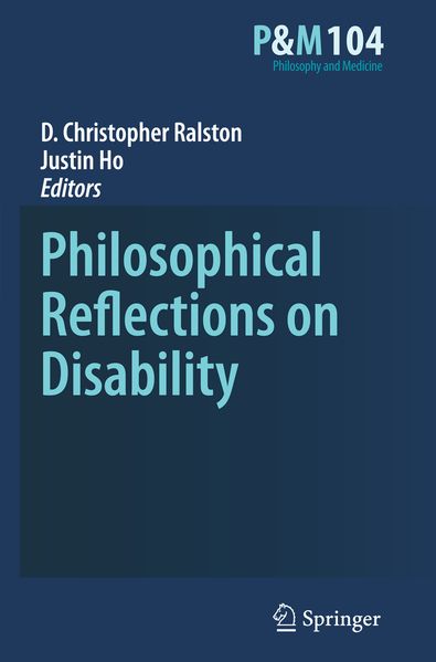 Produktbild: Philosophical Reflections on Disability
