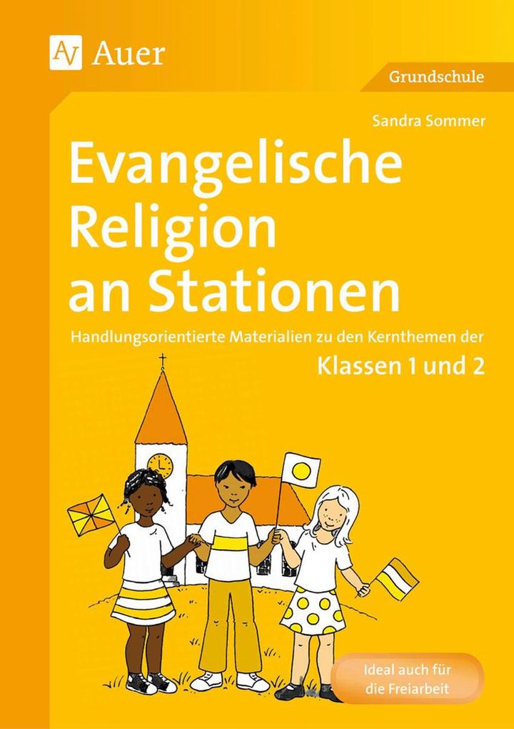 Produktbild: Evangelische Religion an Stationen | Sandra Kraus, Sandra Sommer