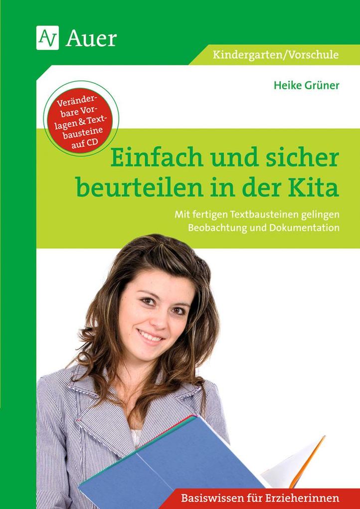 Produktbild: Einfach und sicher beurteilen in der Kita | Heike Grüner