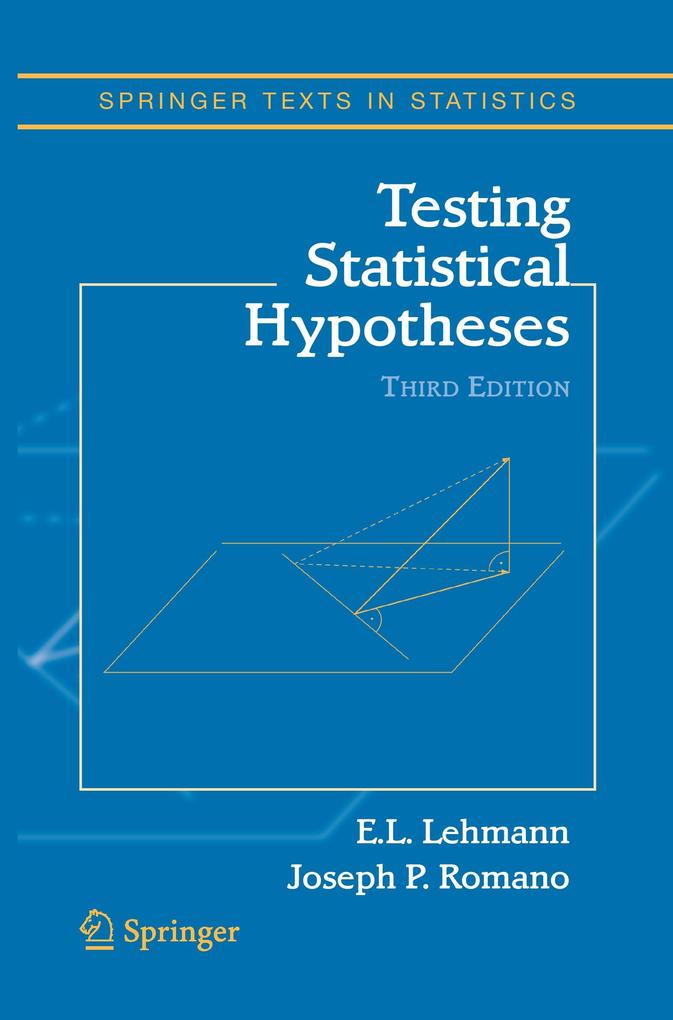 Produktbild: Testing Statistical Hypotheses | Erich L. Lehmann, Joseph P. Romano