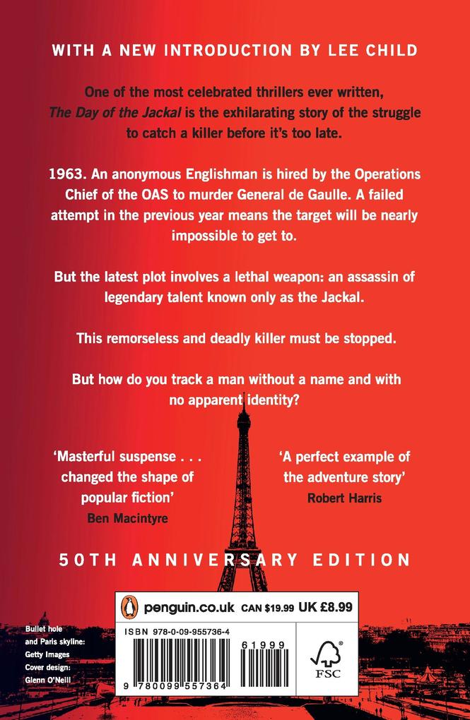 Weitere Ansicht: The Day of the Jackal | Frederick Forsyth