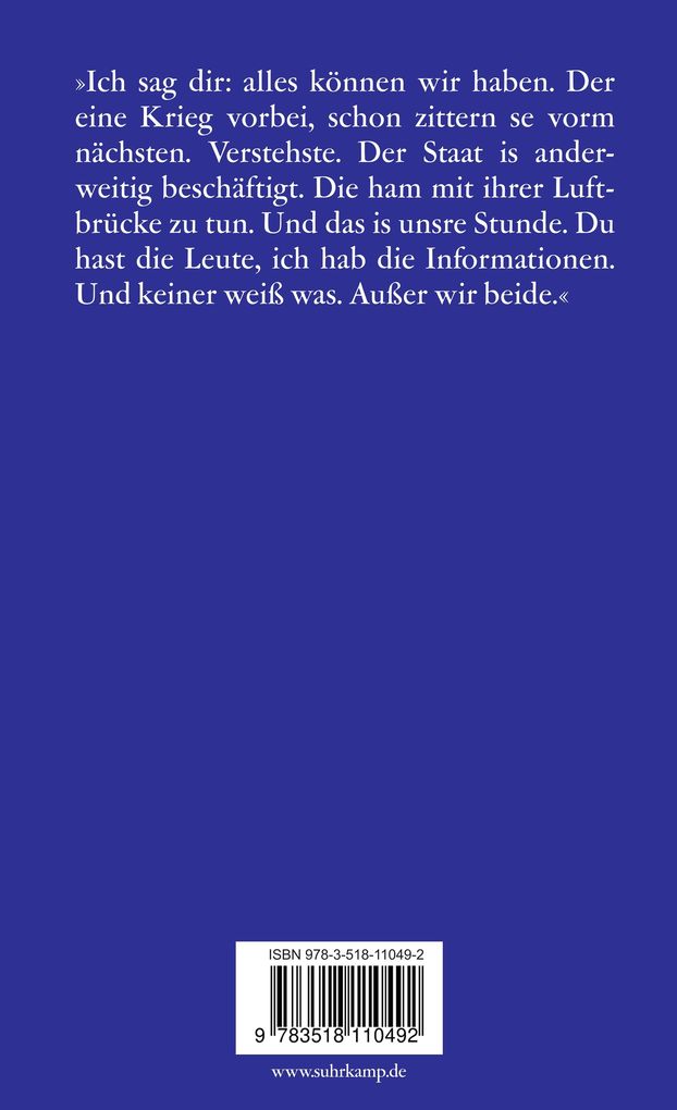 Weitere Ansicht: Engel aus Eisen | Thomas Brasch