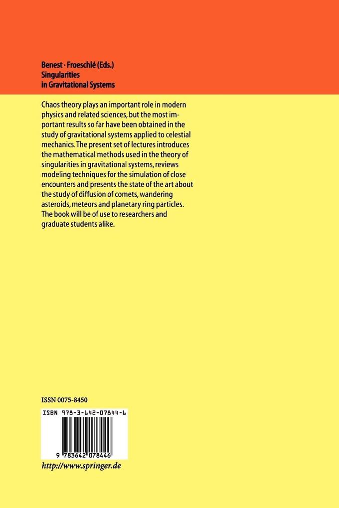 Weitere Ansicht: Singularities in Gravitational Systems