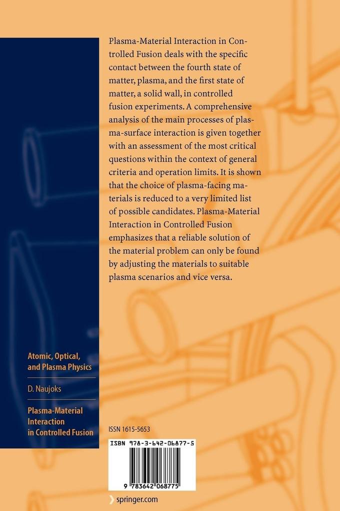 Weitere Ansicht: Plasma-Material Interaction in Controlled Fusion | Dirk Naujoks
