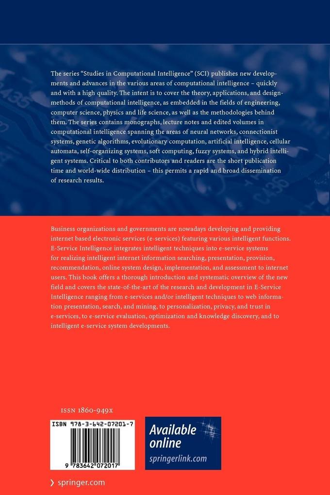 Weitere Ansicht: E-Service Intelligence