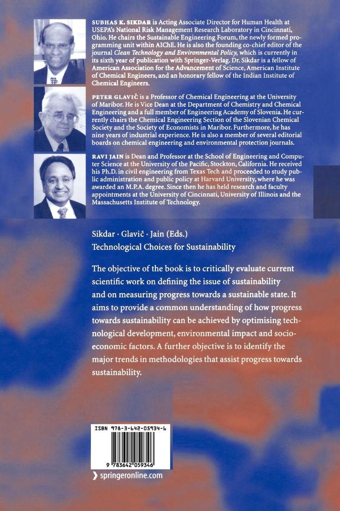 Weitere Ansicht: Technological Choices for Sustainability