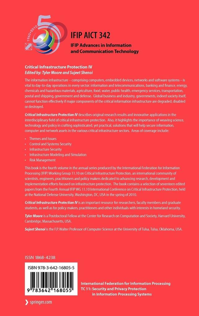 Weitere Ansicht: Critical Infrastructure Protection IV