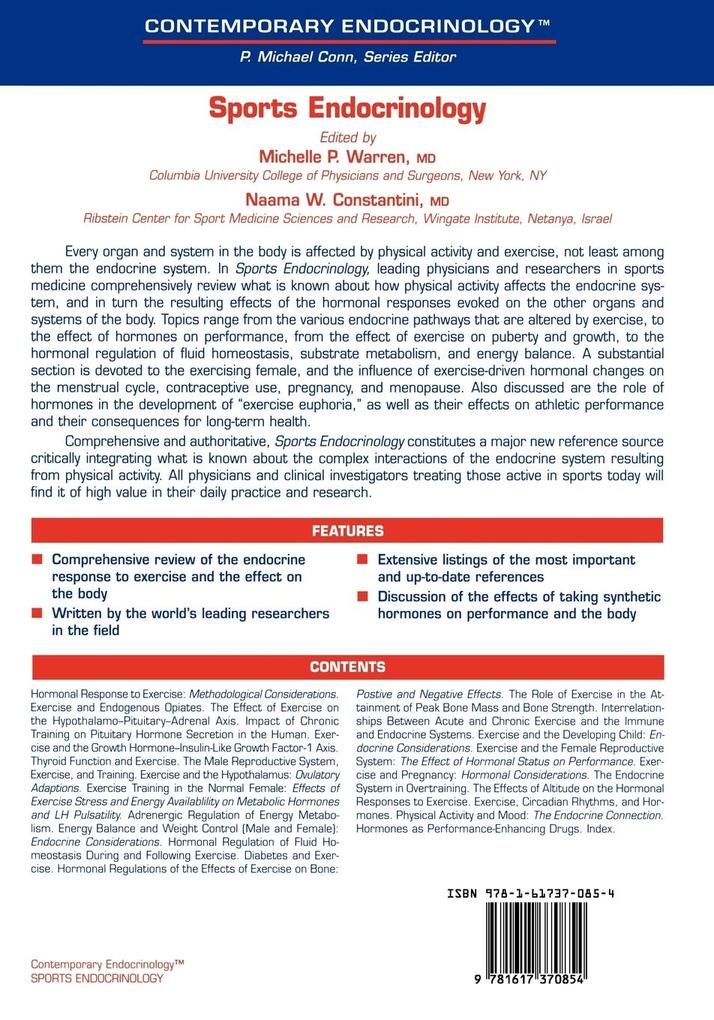 Weitere Ansicht: Sports Endocrinology