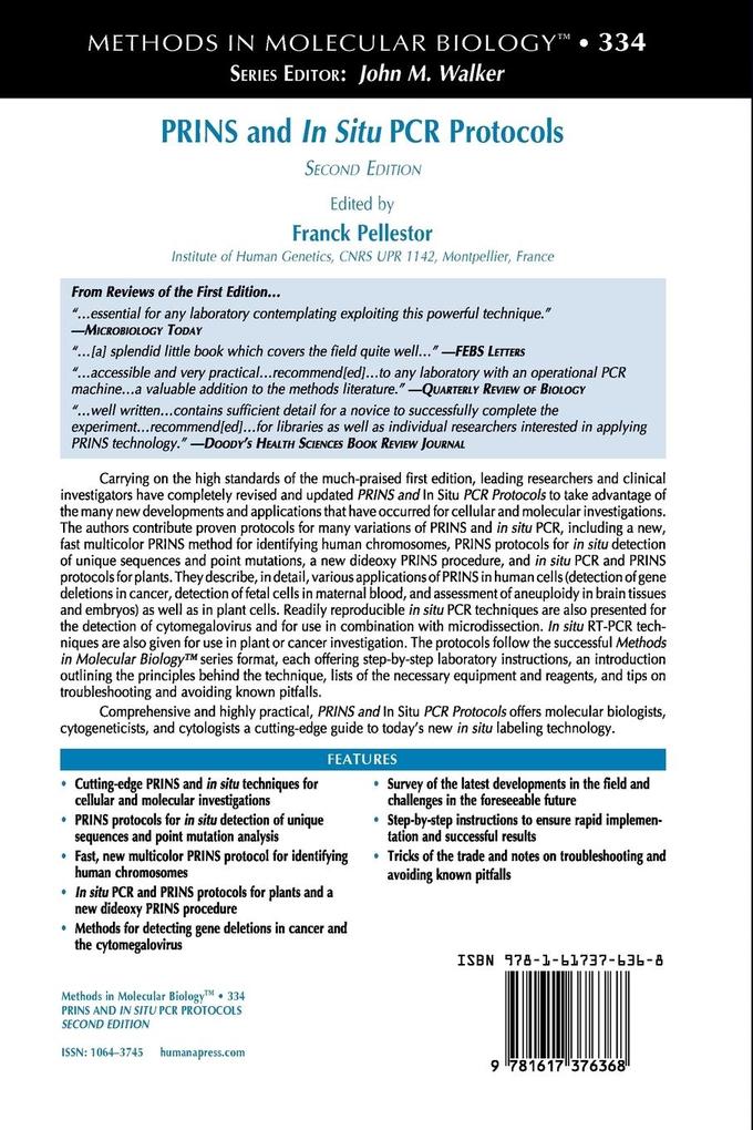 Weitere Ansicht: PRINS and In Situ PCR Protocols