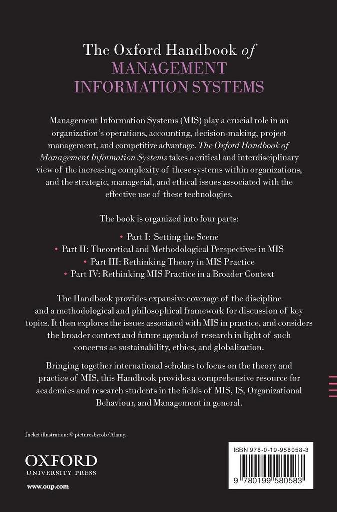 Weitere Ansicht: OHB MANAGEM INFORM SYSTEMS OHBK C | Currie Galliers