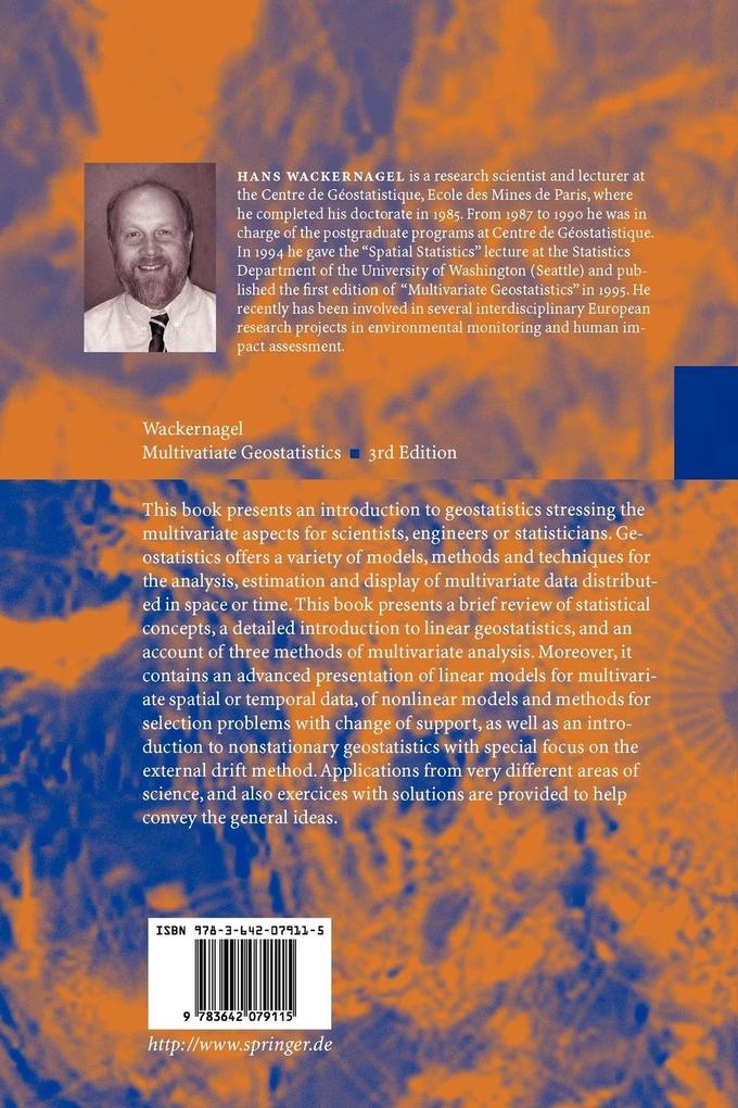 Weitere Ansicht: Multivariate Geostatistics | Hans Wackernagel