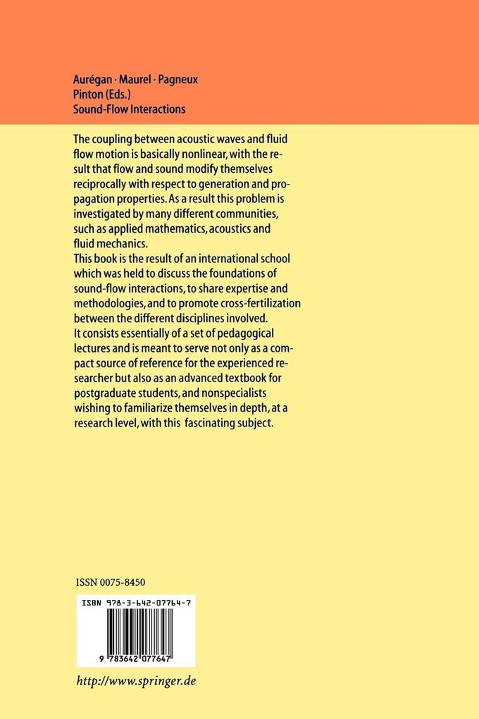 Weitere Ansicht: Sound-Flow Interactions