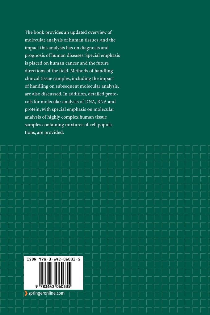 Weitere Ansicht: Dissecting the Molecular Anatomy of Tissue