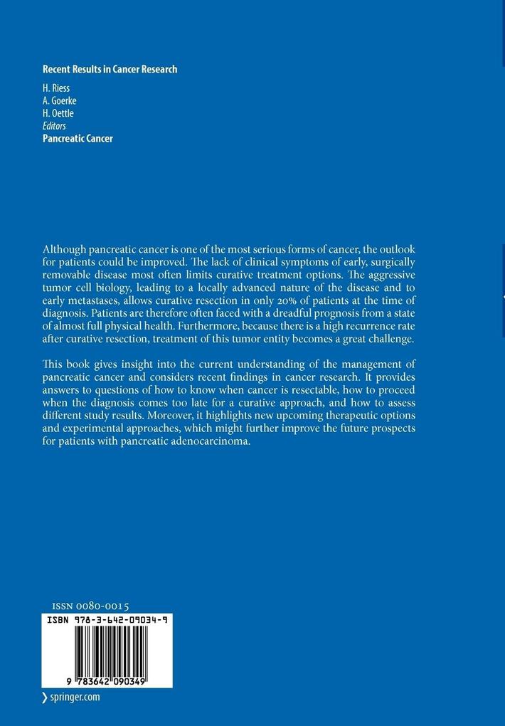 Weitere Ansicht: Pancreatic Cancer