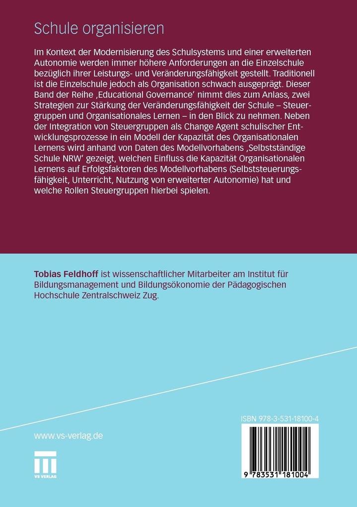 Weitere Ansicht: Schule organisieren | Tobias Feldhoff