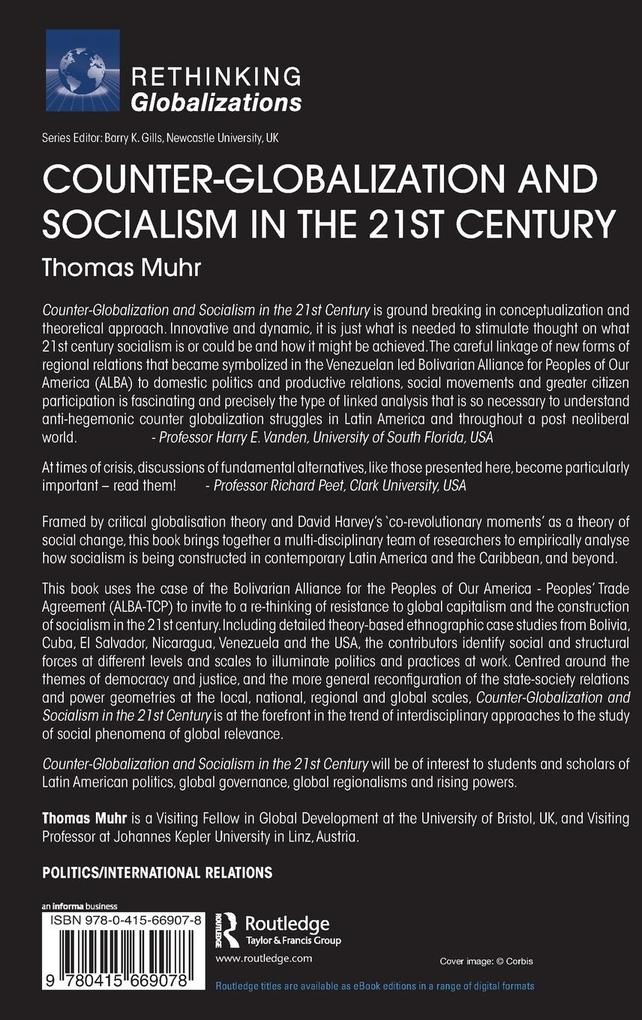 Weitere Ansicht: Counter-Globalization and Socialism in the 21st Century