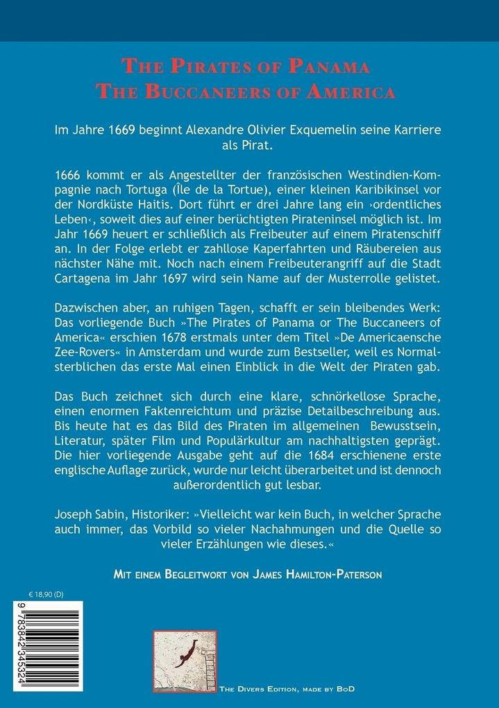 Weitere Ansicht: Das wahre Piraten Buch - The Buccaneers of America | Alexandre O. Exquemelin