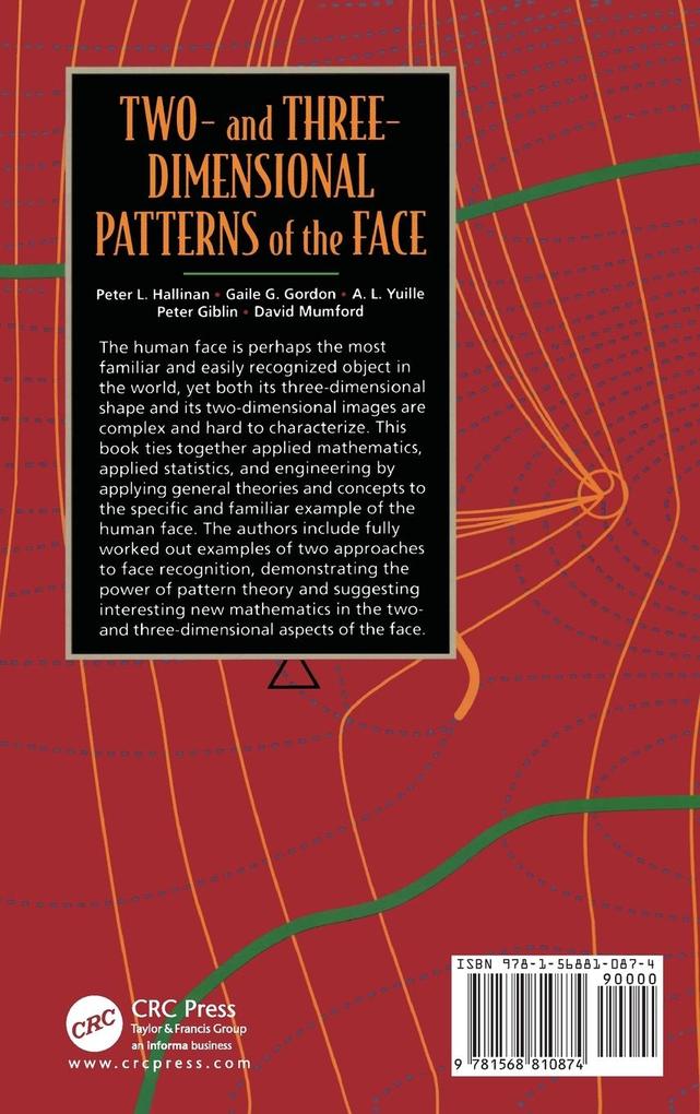 Weitere Ansicht: Two- and Three-Dimensional Patterns of the Face | Peter W. Hallinan, Gaile Gordon, A. L. Yuille