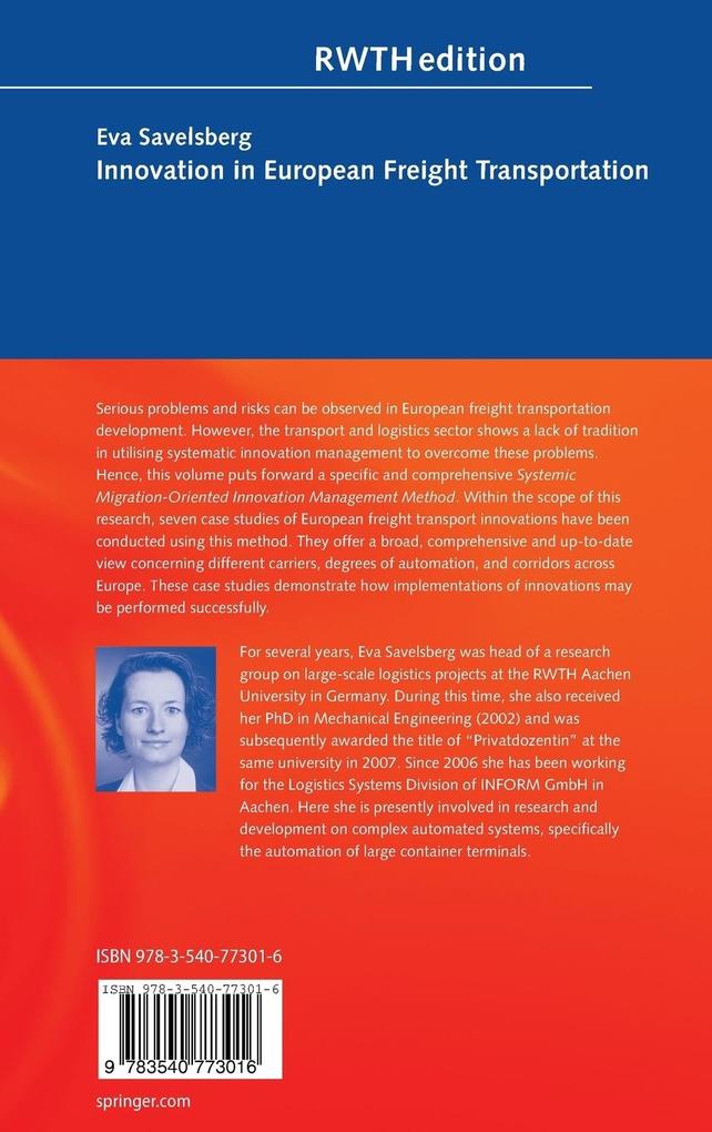 Weitere Ansicht: Innovation in European Freight Transportation | Eva Savelsberg
