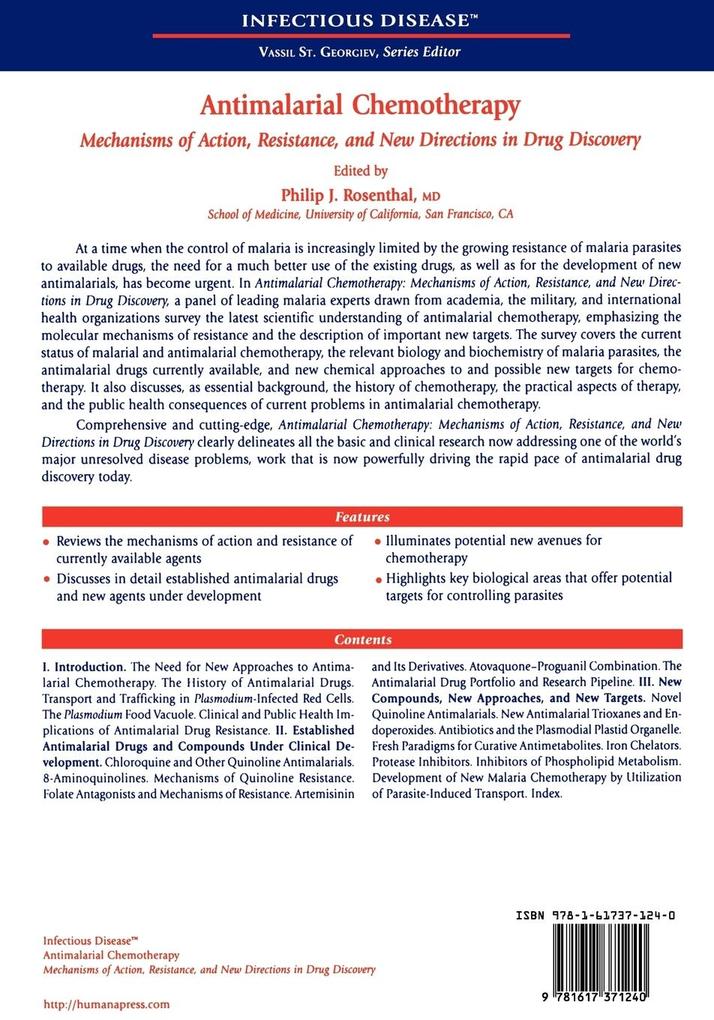 Weitere Ansicht: Antimalarial Chemotherapy