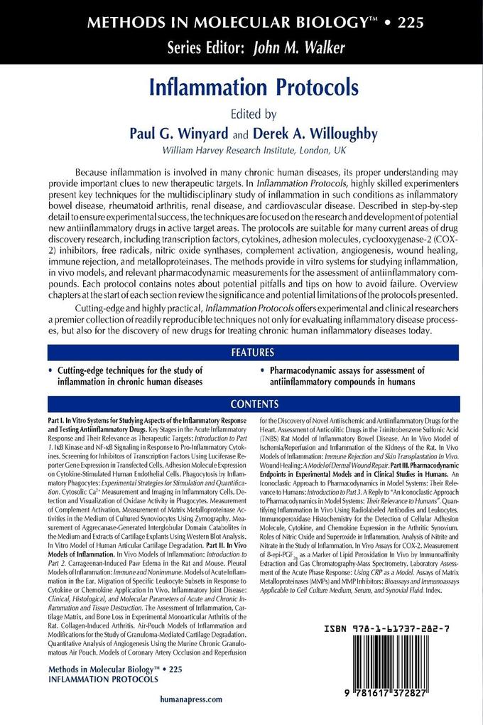 Weitere Ansicht: Inflammation Protocols