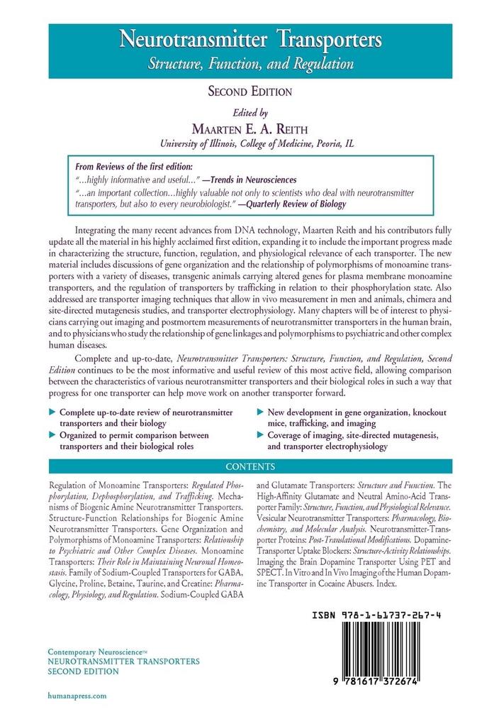 Weitere Ansicht: Neurotransmitter Transporters