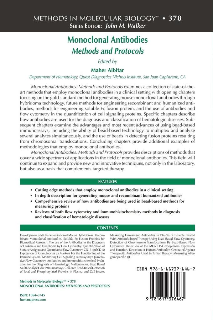 Weitere Ansicht: Monoclonal Antibodies