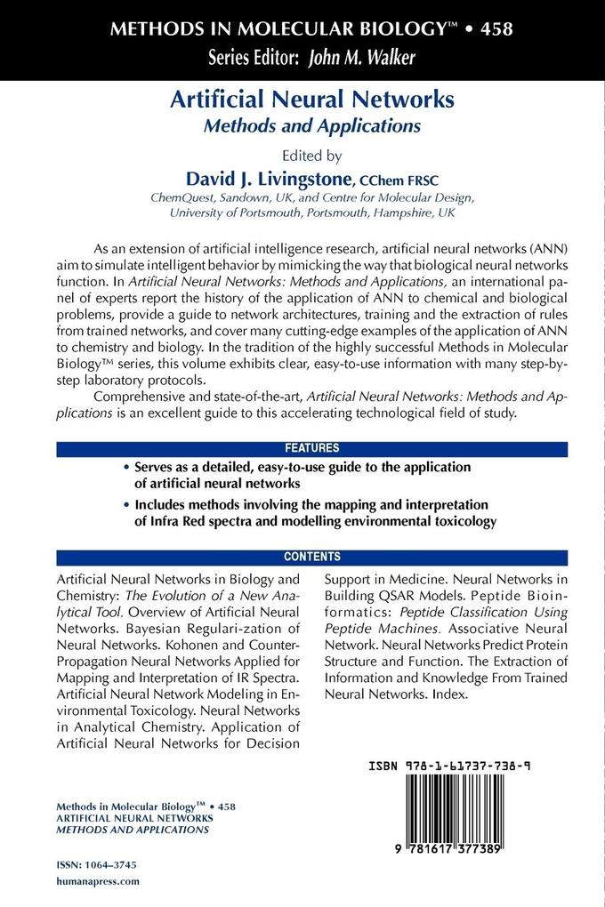 Weitere Ansicht: Artificial Neural Networks