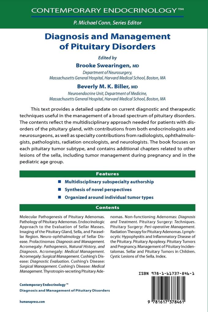 Weitere Ansicht: Diagnosis and Management of Pituitary Disorders